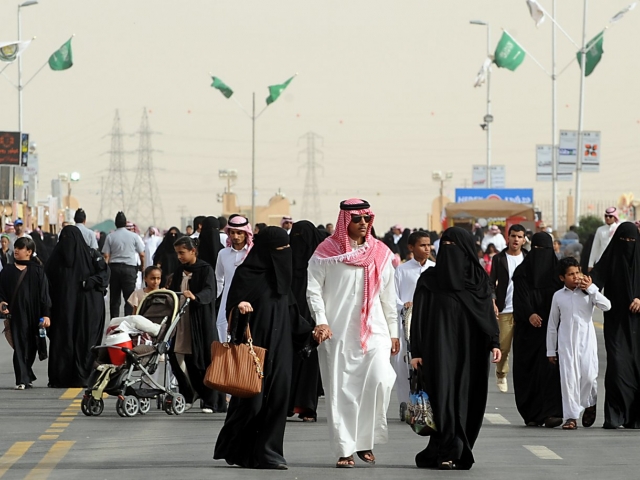 Семья в Саудовской  Аравии