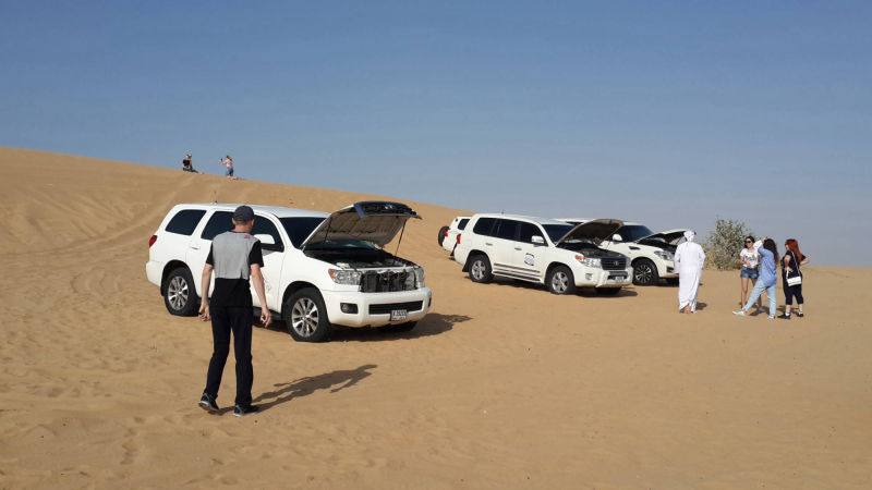 ОАЭ, экскурсия "Сафари в пустыне на джипах"