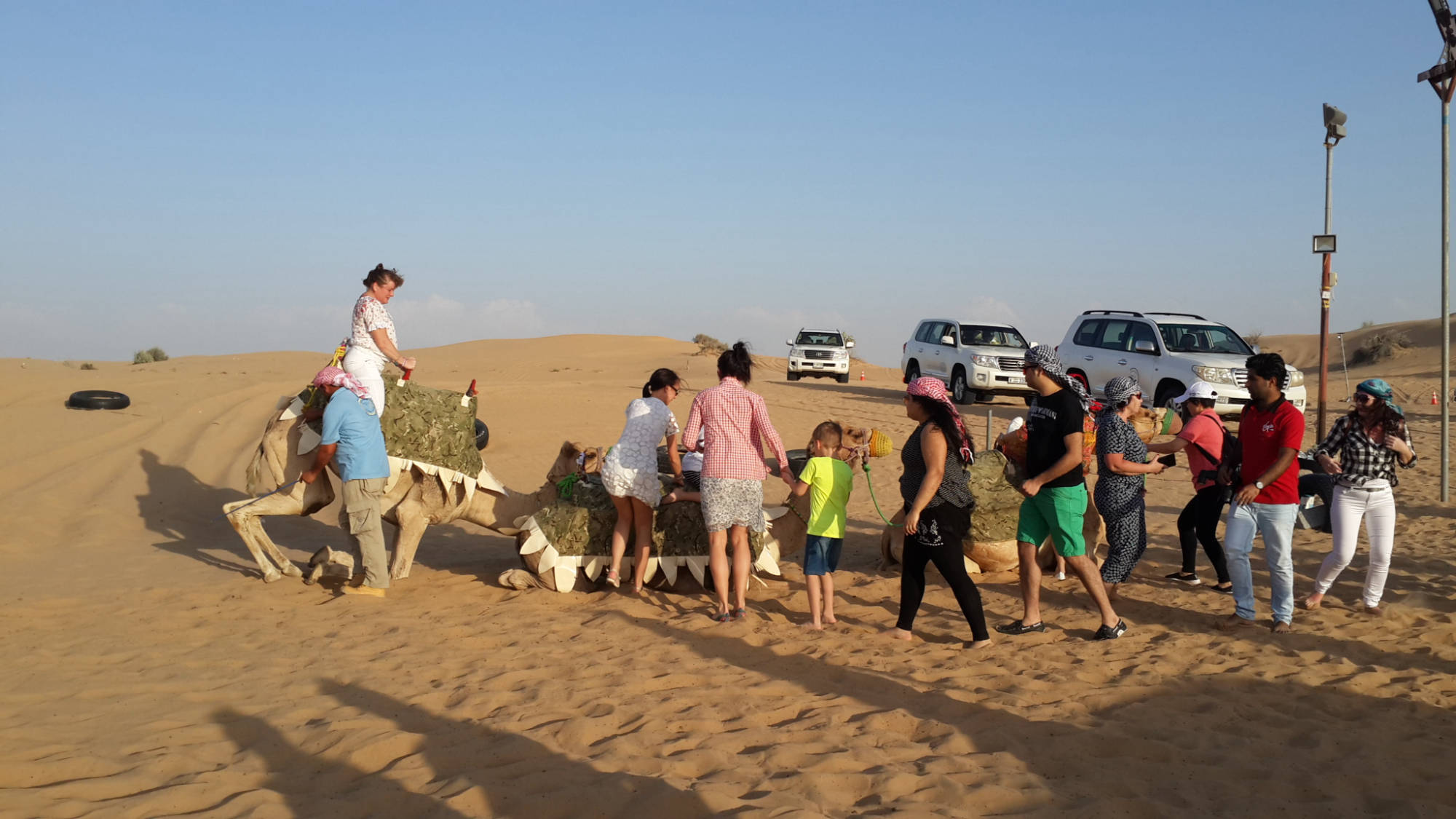 ОАЭ, экскурсия "Сафари в пустыне на джипах"