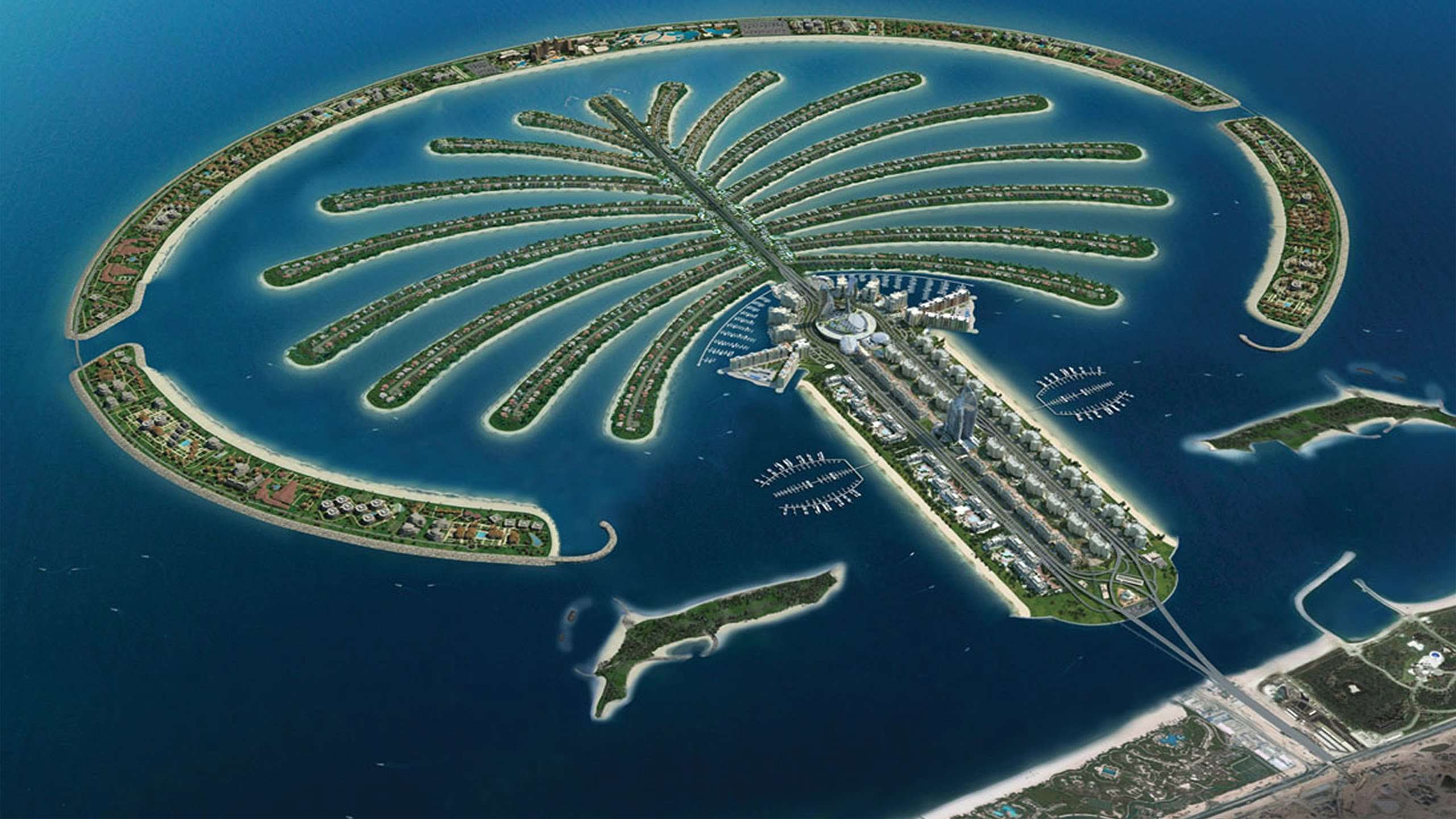 Дубай - насыпные острова
